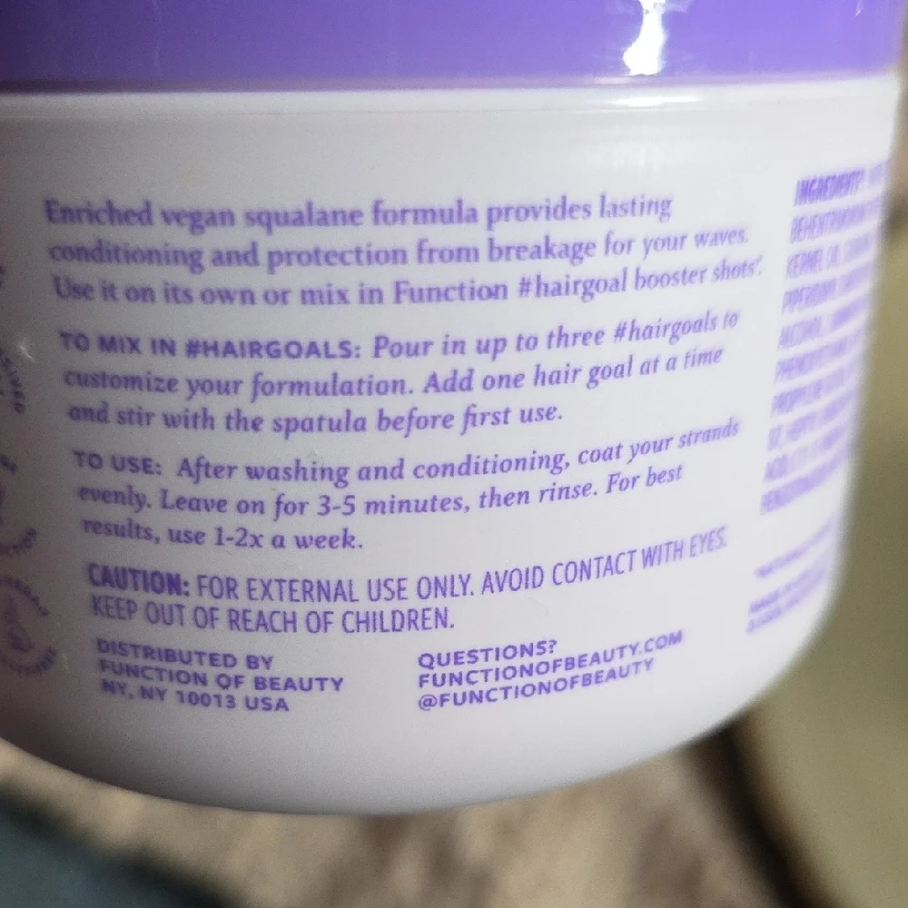 Function of Beauty Hair Masks Set‎ - Curly And Wavy